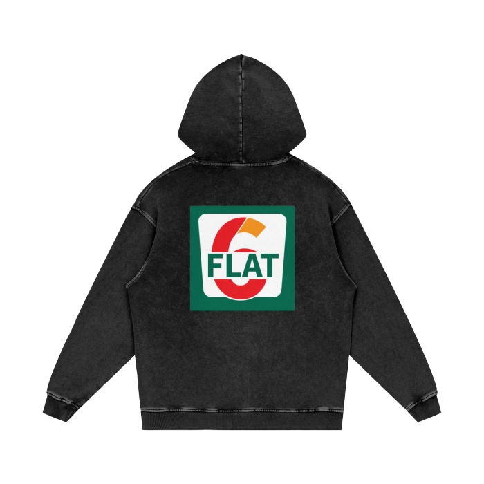 FLAT6 "GAS STATION" HOODIE